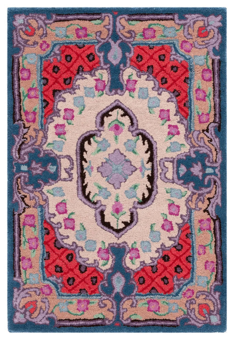 Safavieh Bellagio 2'-0" x 3'-0" Rug in Ivory / Pink