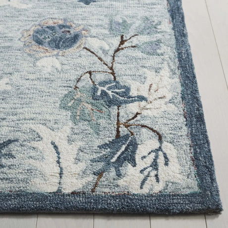 Safavieh Blossom 4'-0" x 6'-0" Rug in Grey / Ivory