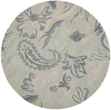 Safavieh Jardin 6'-0" x 6'-0" Rug in Grey / Dark Grey