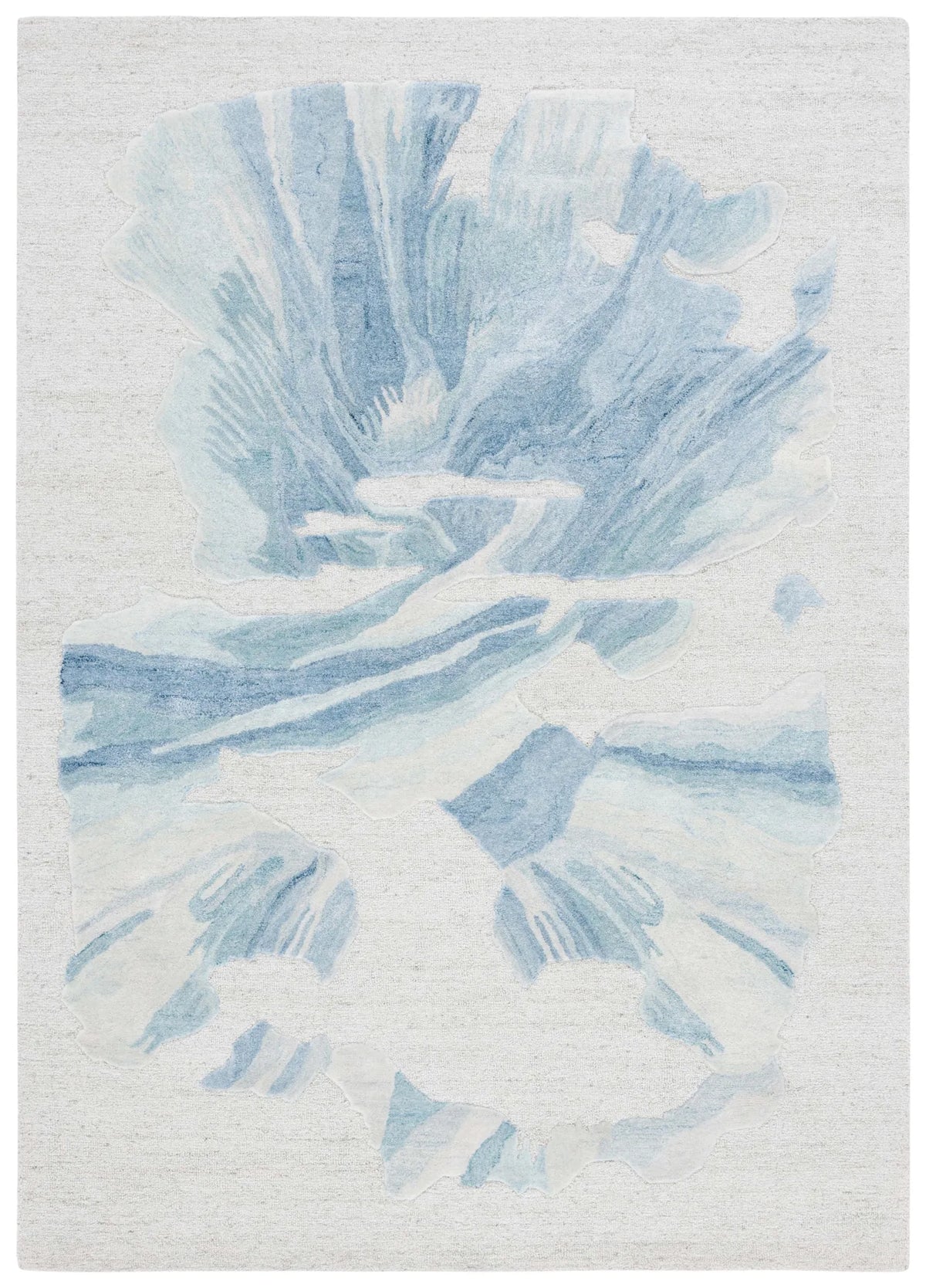 Safavieh Fifth Avenue 4'-0" x 6'-0" Rug in Beige / Blue