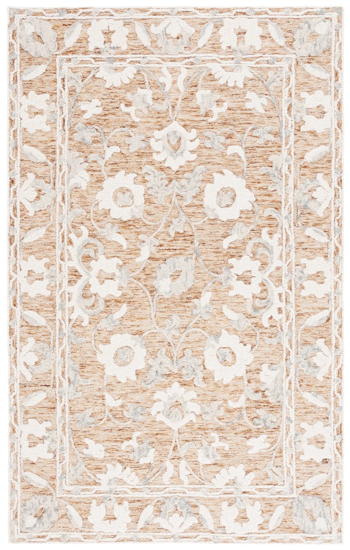 Safavieh Marquee 4'-0" x 6'-0" Rug in Rust / Blue