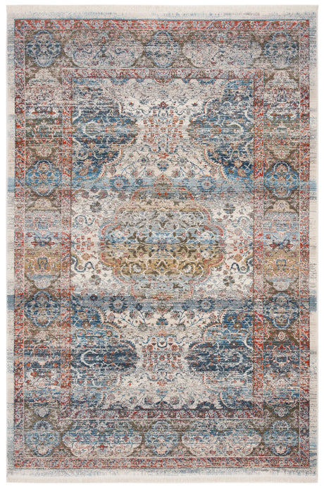Safavieh Vintage Persian 4'-0" x 6'-0" Rug in Beige / Blue