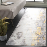 Safavieh Malibu 2'-6" x 8'-0" Rug in Grey / Gold