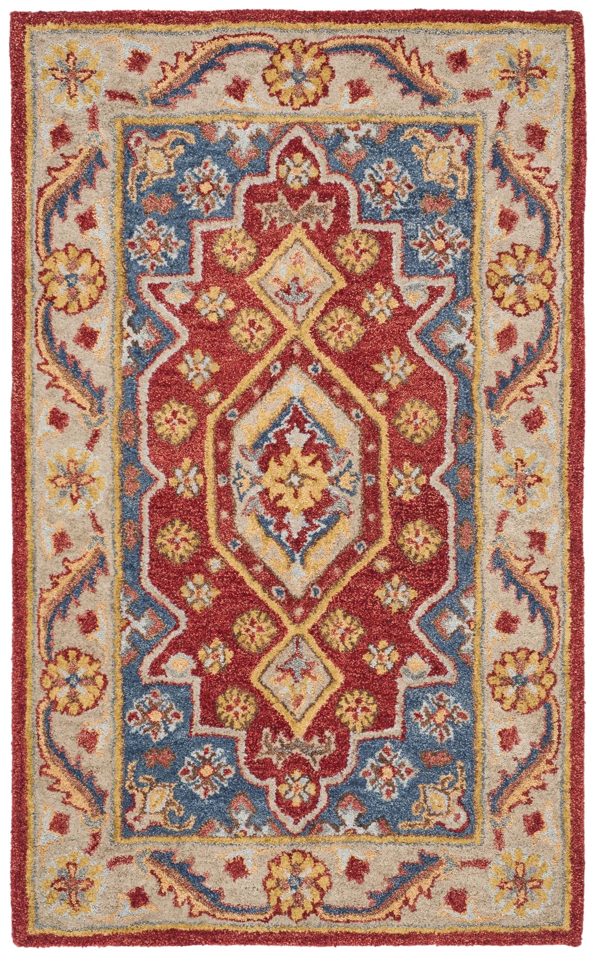 Safavieh Antiquity 3'-0" x 5'-0" Rug in Red / Blue