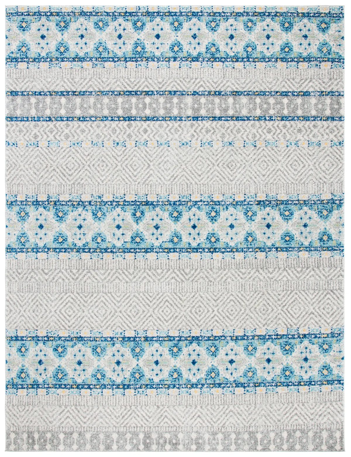 Safavieh Madison 700 10'-0" x 14'-0" Rug in Grey / Turquoise