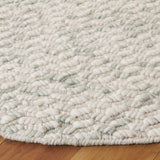Safavieh Natura 6'-0" x 6'-0" Rug in Green / Ivory