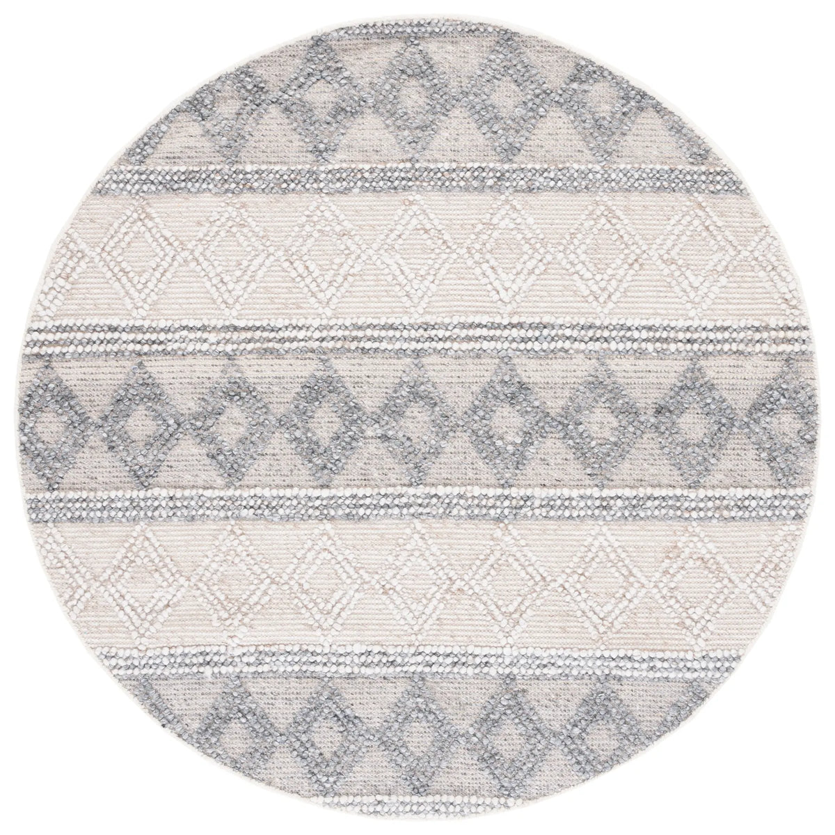 Safavieh Natura 6'-0" x 6'-0" Rug in Ivory / Grey