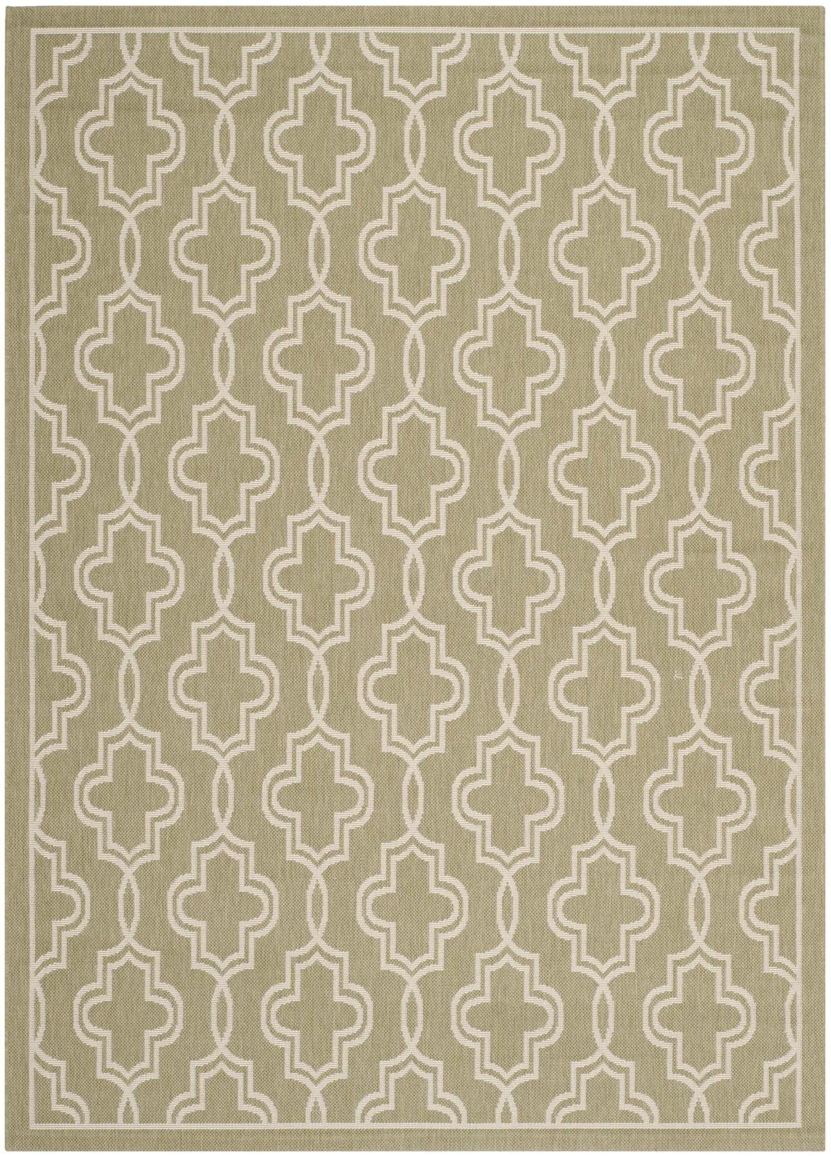 Safavieh Martha Stewart 4'-0" x 5'-7" Rug in Green / Beige