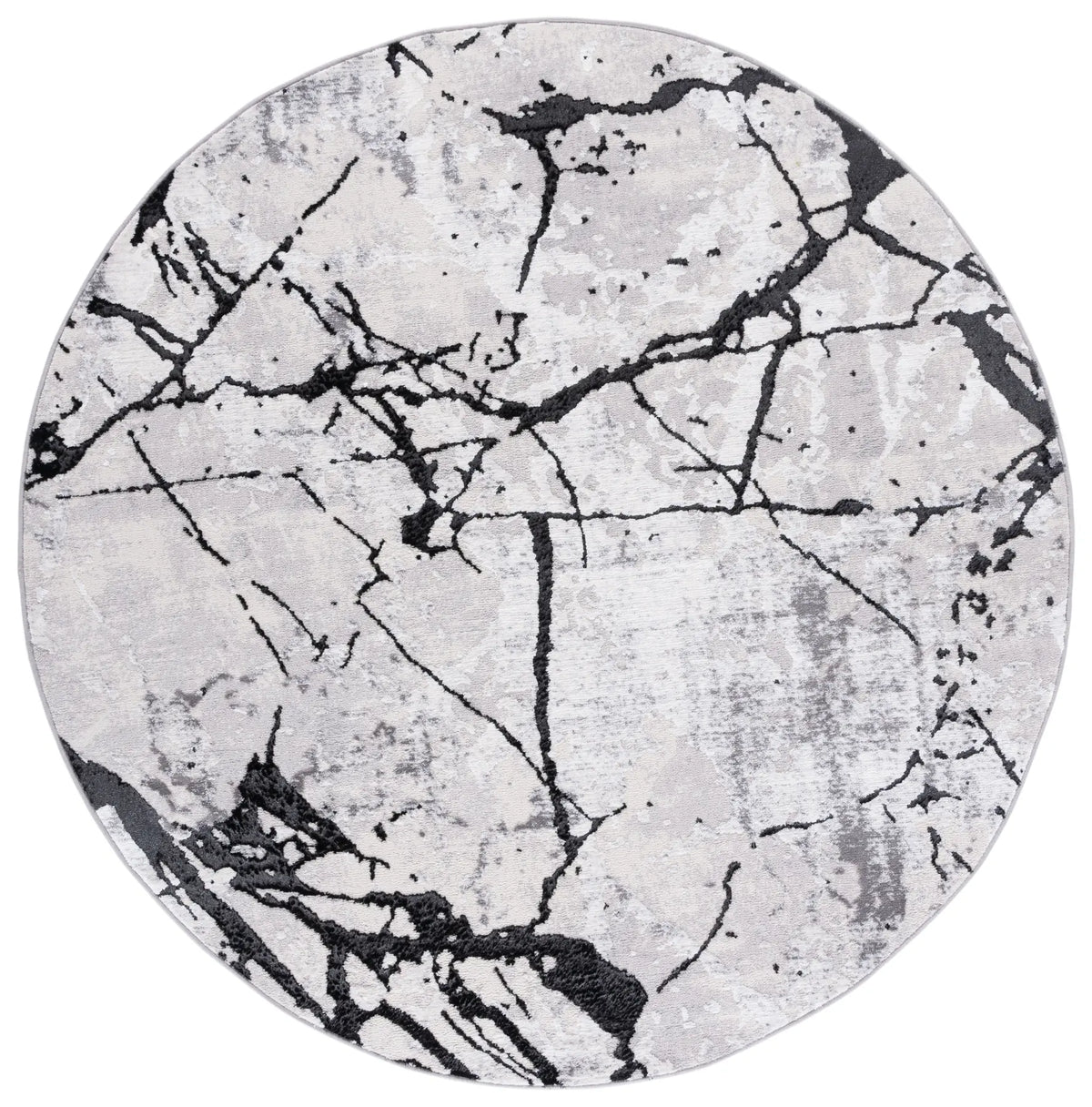 Safavieh Amelia 10'-0" x 10'-0" Rug in Grey / Black