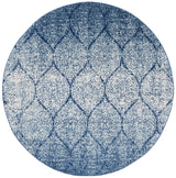 Safavieh Madison 5'-3" x 5'-3" Rug in Navy / Blue