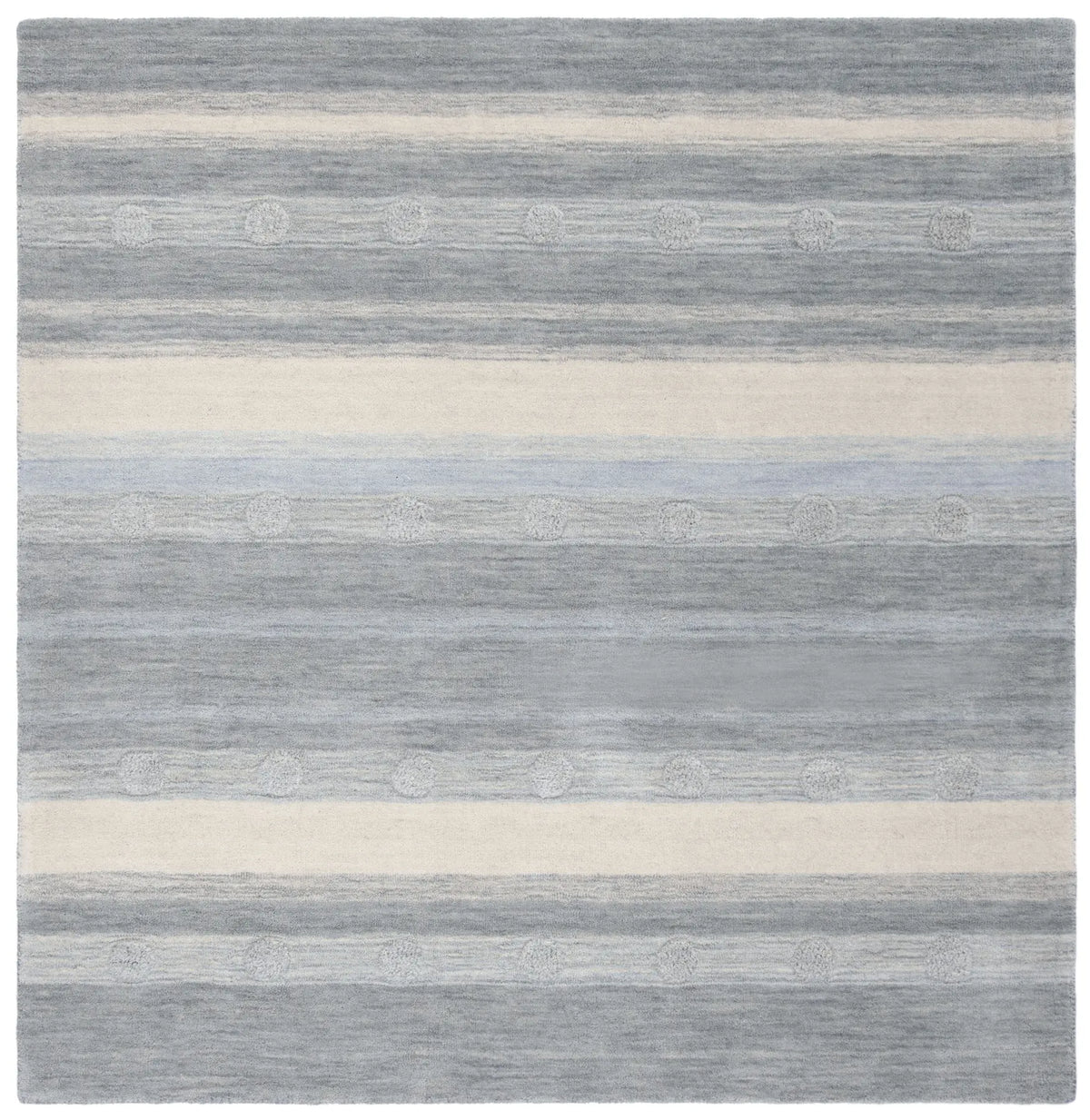 Safavieh Safavieh Kids 5'-0" x 5'-0" Rug in Grey / Ivory