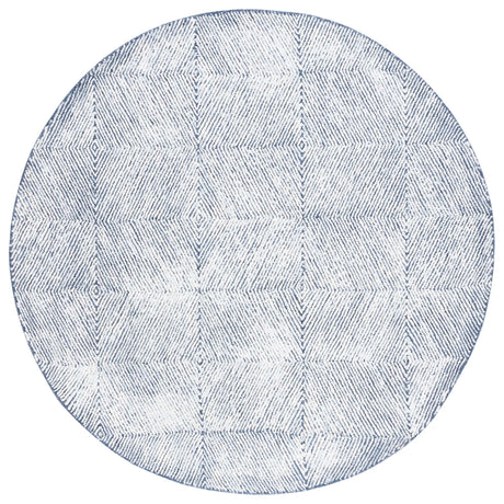 Safavieh Soho 6'-0" x 6'-0" Rug in Navy / Ivory