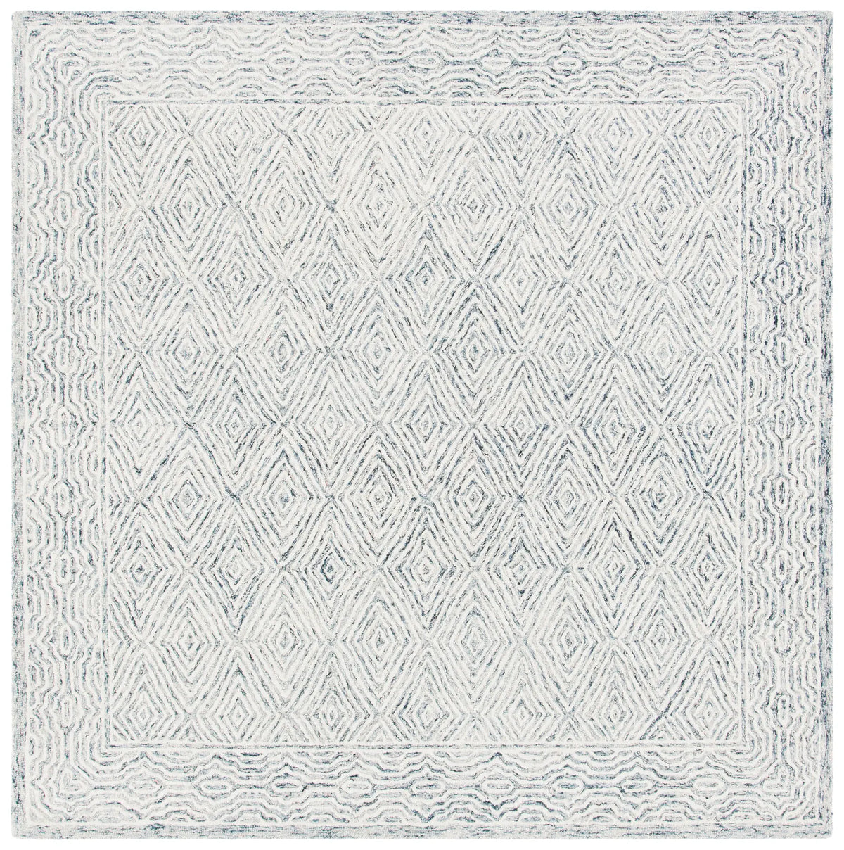 Safavieh Capri 7'-0" x 7'-0" Rug in Ivory / Blue