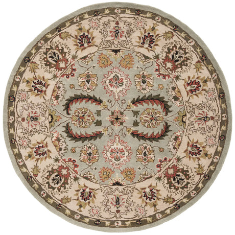 Safavieh Heritage 6'-0" x 6'-0" Rug in Sage / Ivory