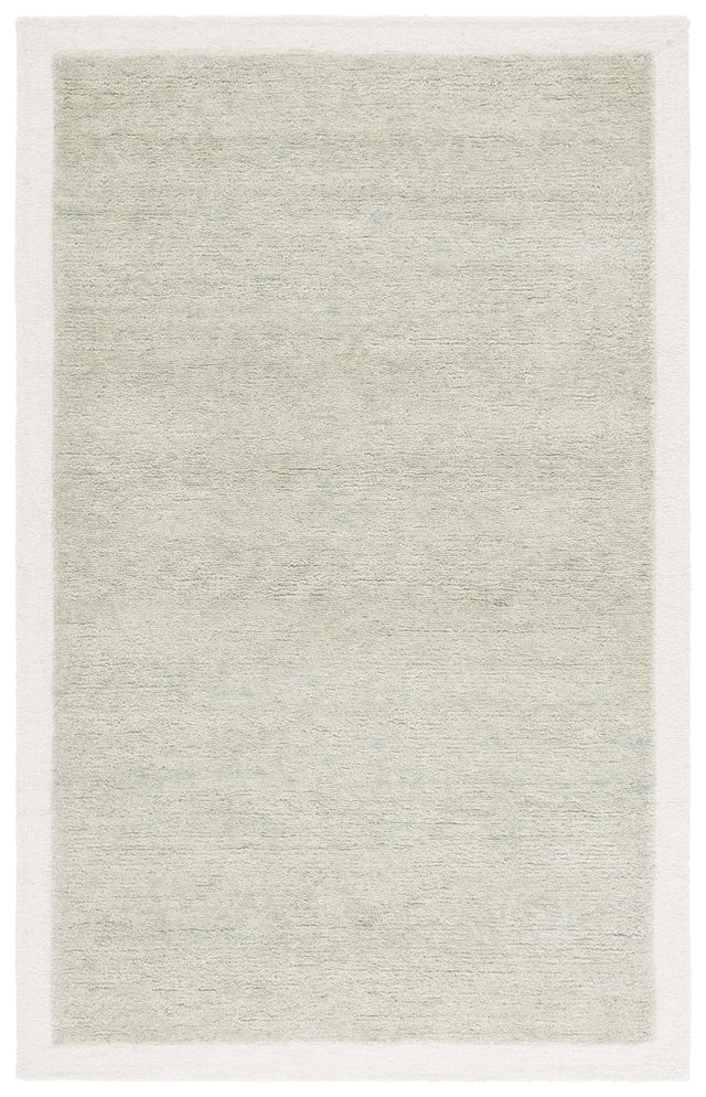 Safavieh Metro 4'-0" x 6'-0" Rug in Sage / Ivory