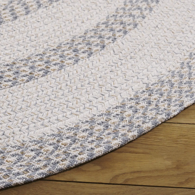 Safavieh Braided 800 5'-0" x 8'-0" Rug in Ivory / Grey