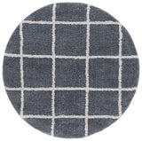 Safavieh Norway 6'-7" x 6'-7" Rug in Dark Grey / Light Grey
