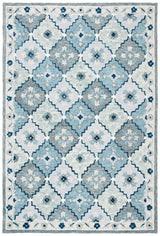 Safavieh Suzani 4'-0" x 6'-0" Rug in Blue / Grey