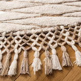 Safavieh Casablanca 7'-0" x 7'-0" Rug in Ivory / Brown