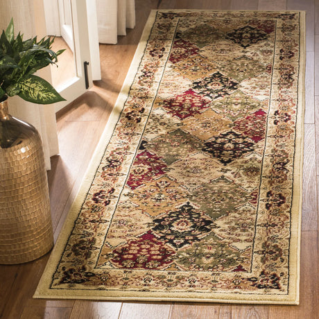 Safavieh Lyndhurst 2'-3" x 12'-0" Rug in Multi / Ivory