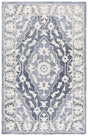 Safavieh Metro 5'-0" x 8'-0" Rug in Light Blue / Grey