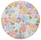 Safavieh Summer 6'-7" x 6'-7" Rug in Blue / Pink