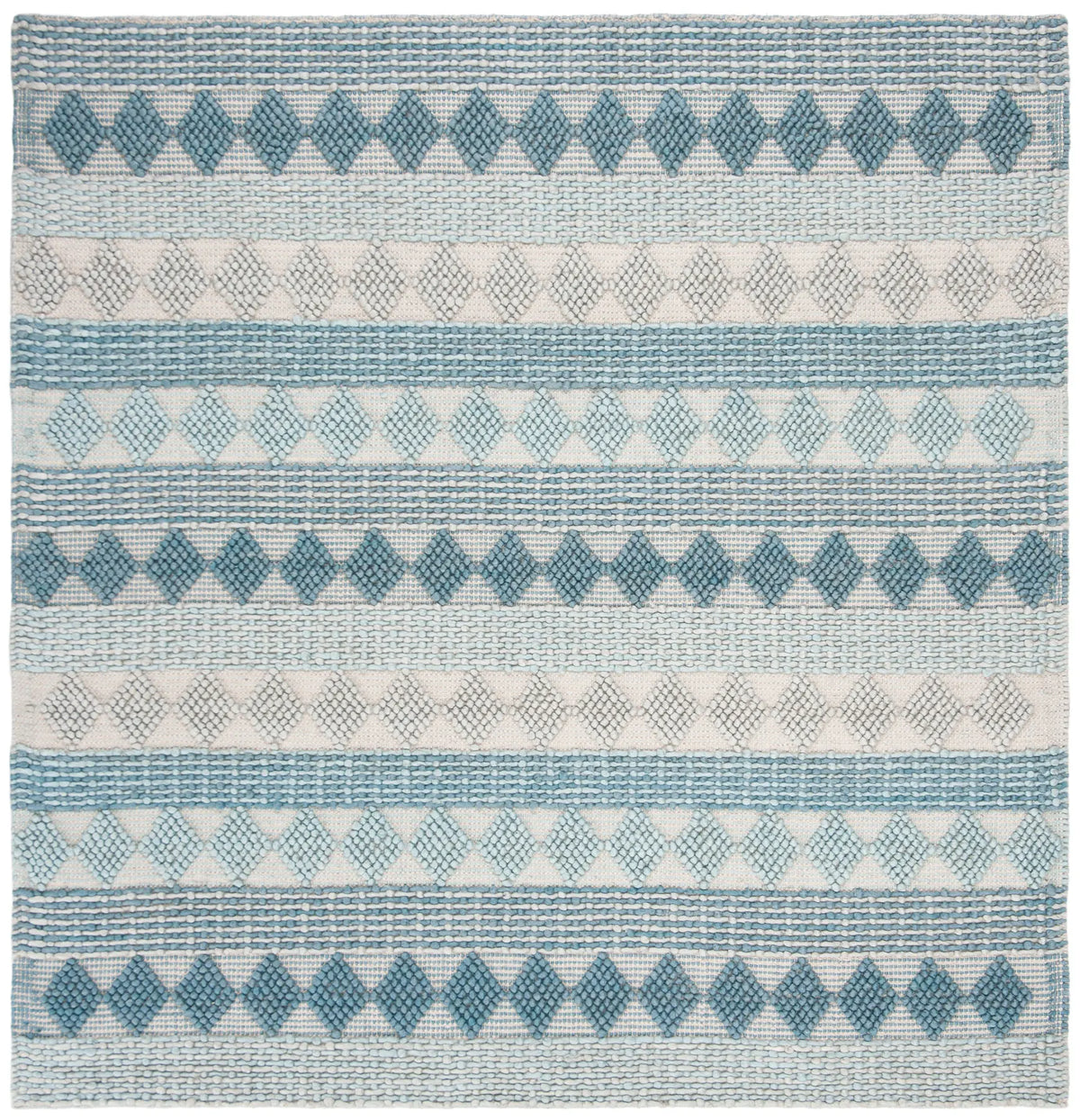 Safavieh Natura 6'-0" x 6'-0" Rug in Blue / Ivory