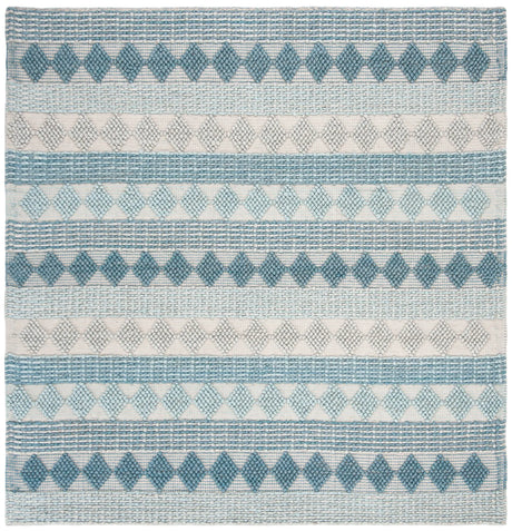 Safavieh Natura 6'-0" x 6'-0" Rug in Blue / Ivory