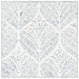 Safavieh Capri 7'-0" x 7'-0" Rug in Ivory / Blue