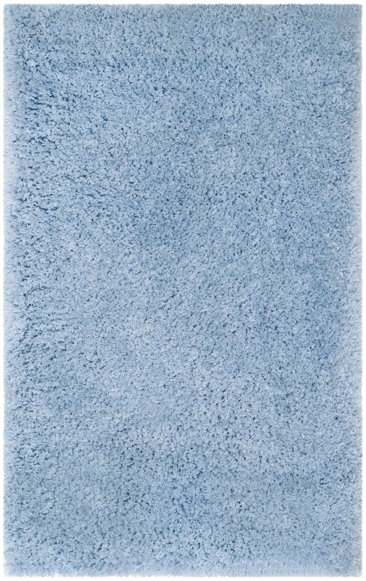 Safavieh Supreme Shag 3'-0" x 5'-0" Rug in Light Blue