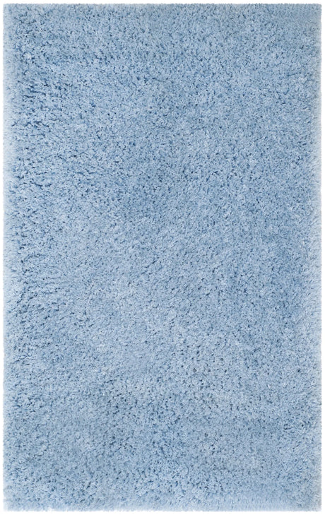 Safavieh Supreme Shag 3'-0" x 5'-0" Rug in Light Blue