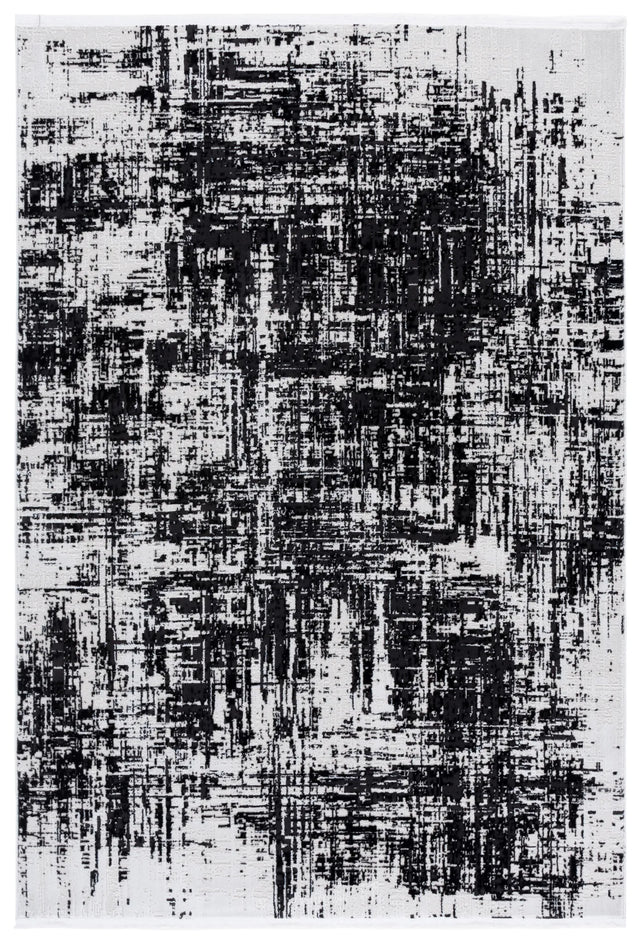 Safavieh Mila 4'-0" x 6'-0" Rug in Ivory / Black
