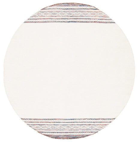 Safavieh Montauk 6'-0" x 6'-0" Rug in Beige / Blue
