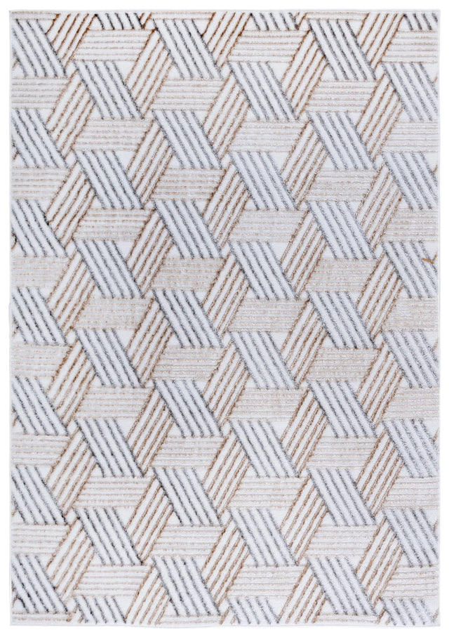 Safavieh Maya 4'-0" x 6'-0" Rug in Ivory / Grey Beige