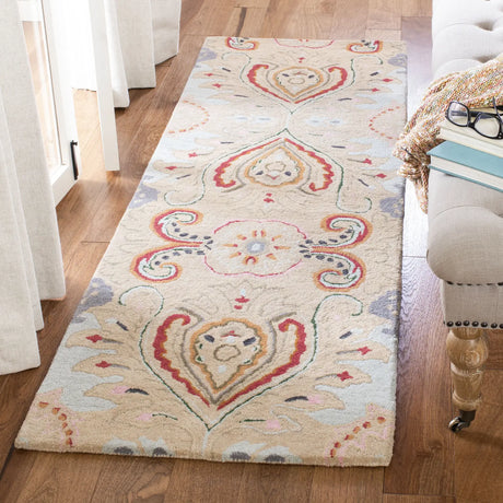 Safavieh Bella 2'-3" x 7'-0" Rug in Beige / Blue