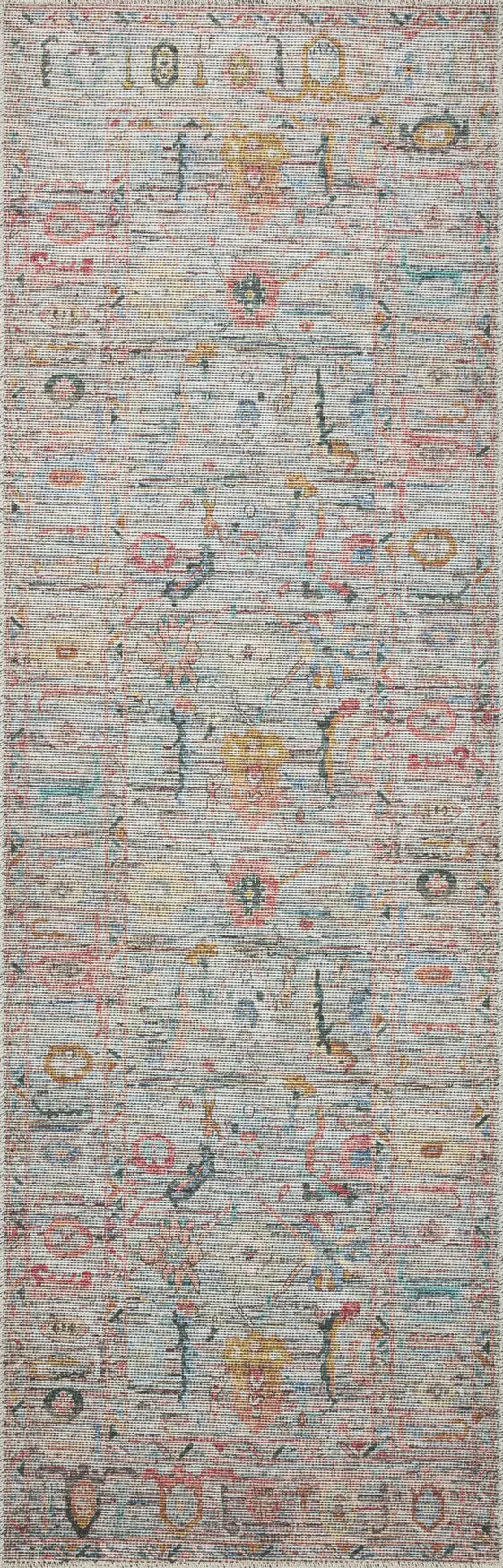 Loloi Elysium Ely-05 Multi/Fiesta Rug - runner flat