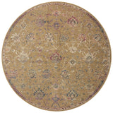 Loloi Giada Gia-05 Gold/Multi Rugs - round flat