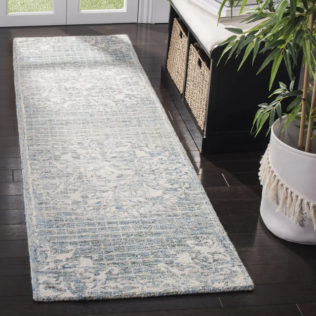 Safavieh Abstract 2'-3" x 8'-0" Rug in Light Blue