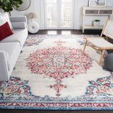 Safavieh Brentwood 10'-0" x 13'-0" Rug in Ivory / Red