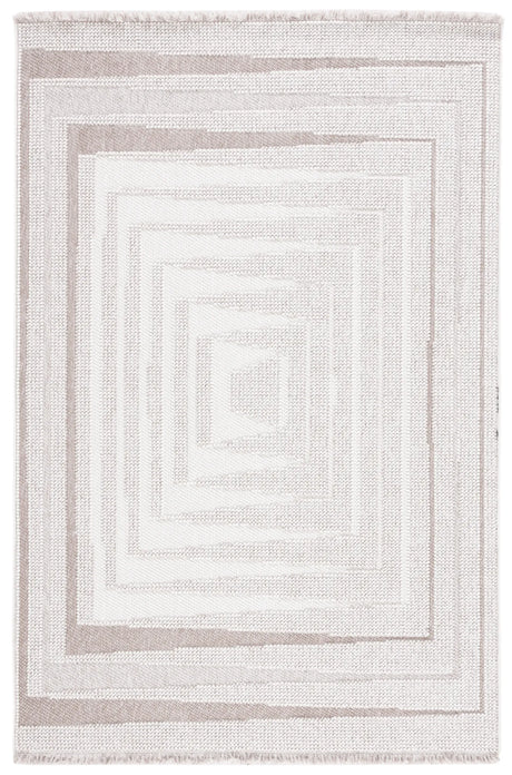 Safavieh Lotus 4'-0" x 6'-0" Rug in Ivory / Beige