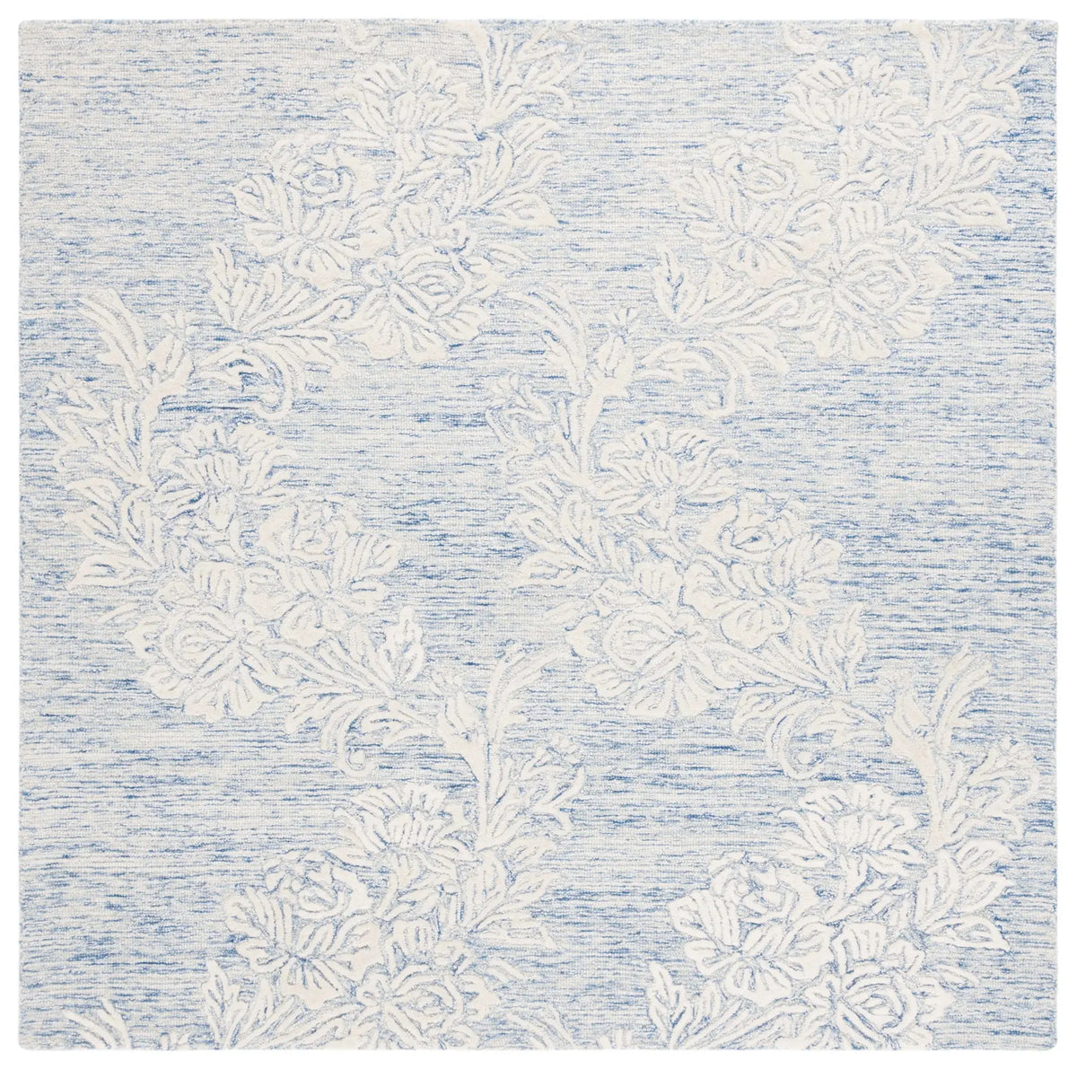 Safavieh Jardin 6'-0" x 6'-0" Rug in Blue / Ivory