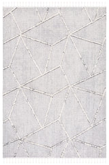 Safavieh Marrakesh 4'-0" x 6'-0" Rug in Grey / Ivory