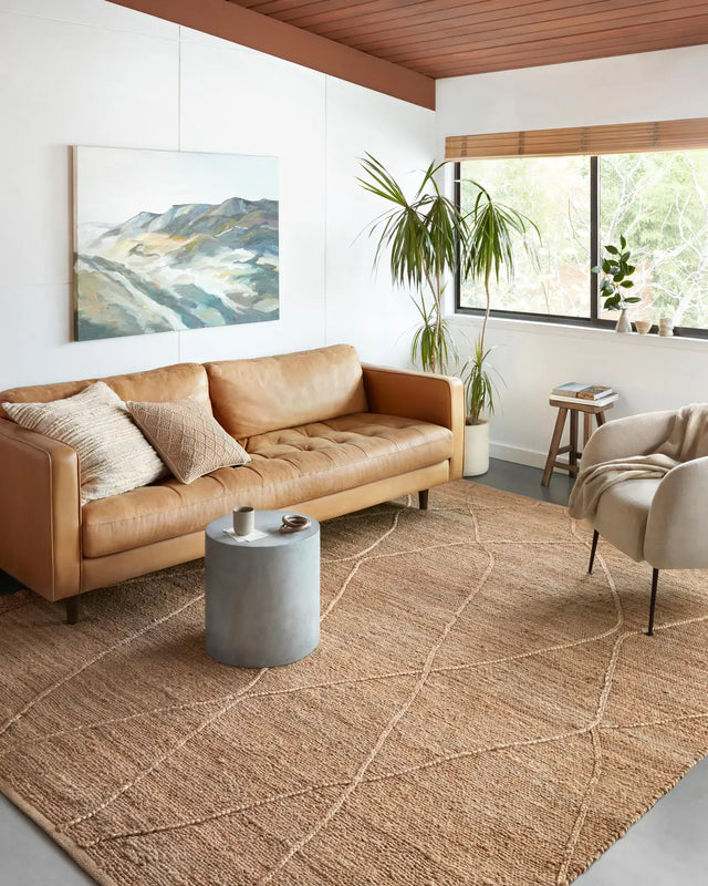 Loloi Bodhi Bod-05 Natural/Natural Rugs - room scene 1