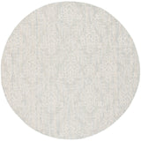 Safavieh Ebony 6'-0" x 6'-0" Rug in Light Blue / Ivory
