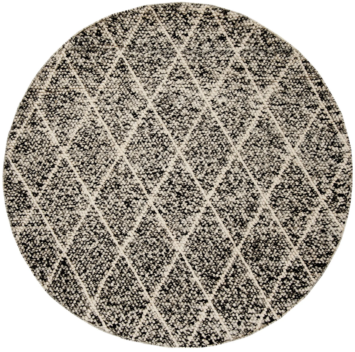 Safavieh Natura 6'-0" x 6'-0" Rug in Ivory / Black
