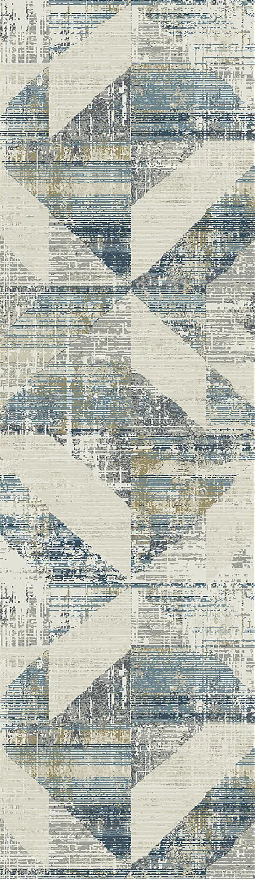 Dynamic Rugs Quartz 27072 Ivory/Slate Rugs - Runner