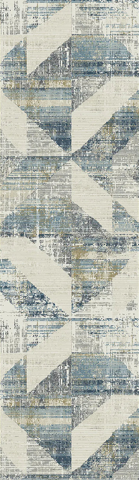 Dynamic Rugs Quartz 27072 Ivory/Slate Rugs - Runner