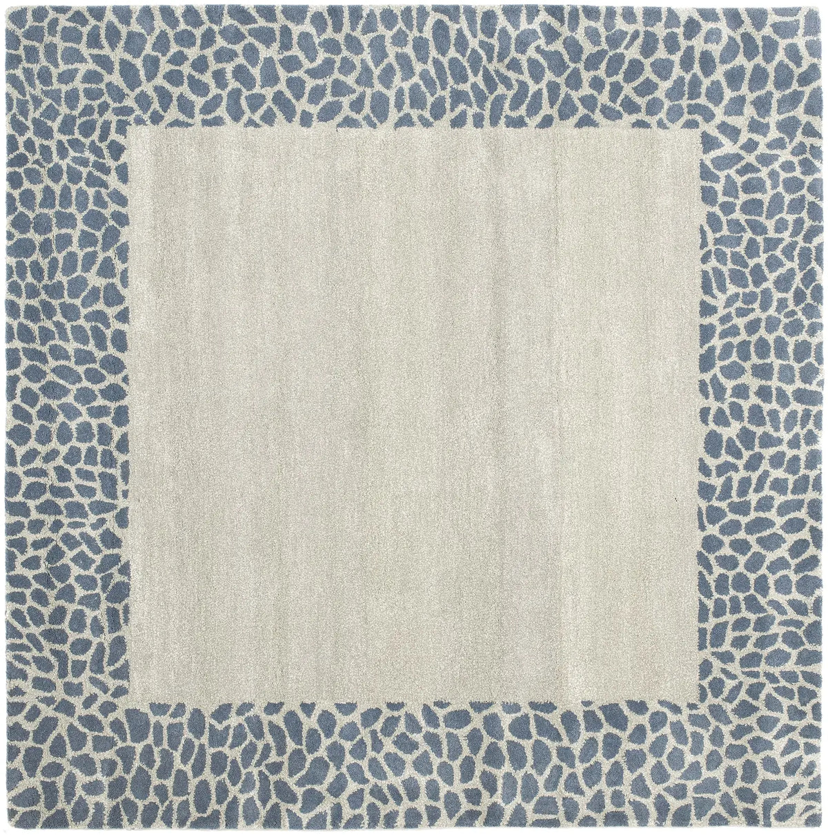 Safavieh Soho 6'-0" x 6'-0" Rug in Silver / Grey