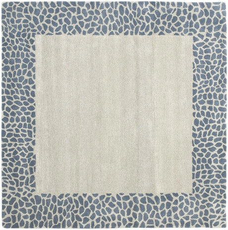 Safavieh Soho 6'-0" x 6'-0" Rug in Silver / Grey