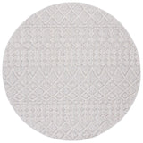 Safavieh Global 6'-7" x 6'-7" Rug in Grey / Ivory